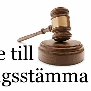 Kallelse till föreningsstämma